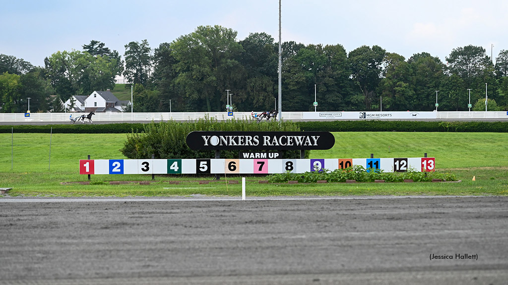 A view of Yonkers Raceway