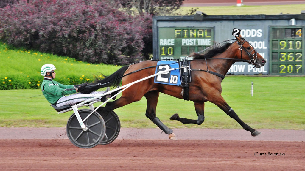 Tachyon winning at Pocono Downs