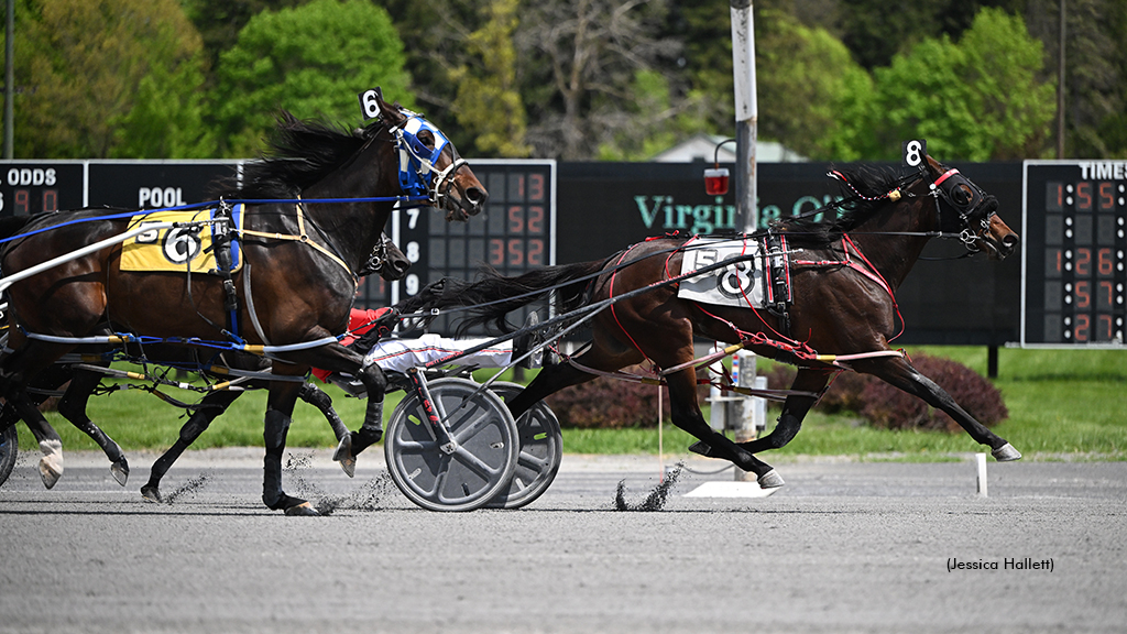 Lady Saturn winning at Saratoga Raceway