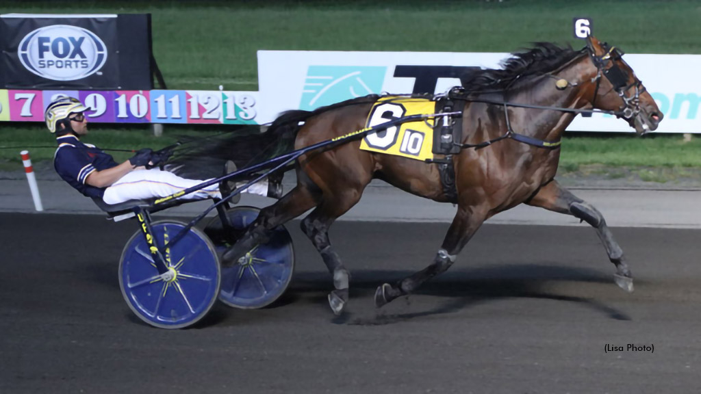 Periculum winning at Meadowlands Racetrack