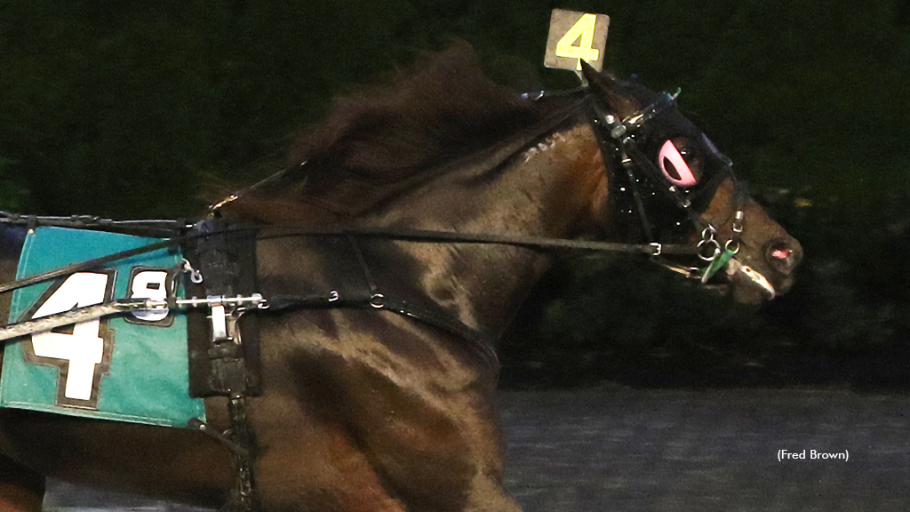 May Baby winning at Tioga Downs