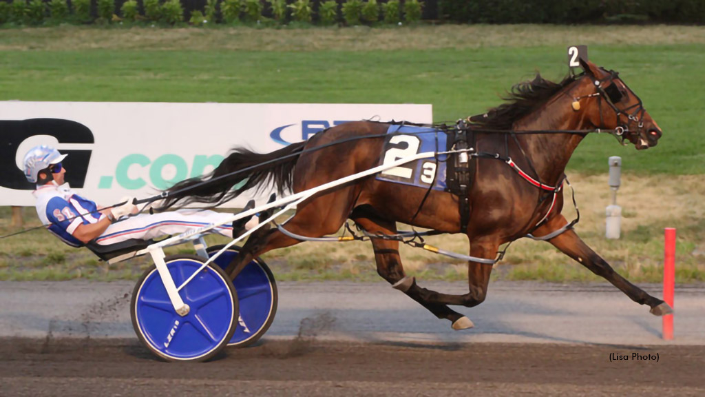 Ascendance winning at The Meadowlands