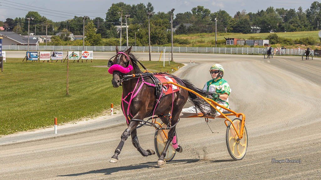 Clare MacDonald at Truro Raceway for the Atlantic Women's Driver Challenge