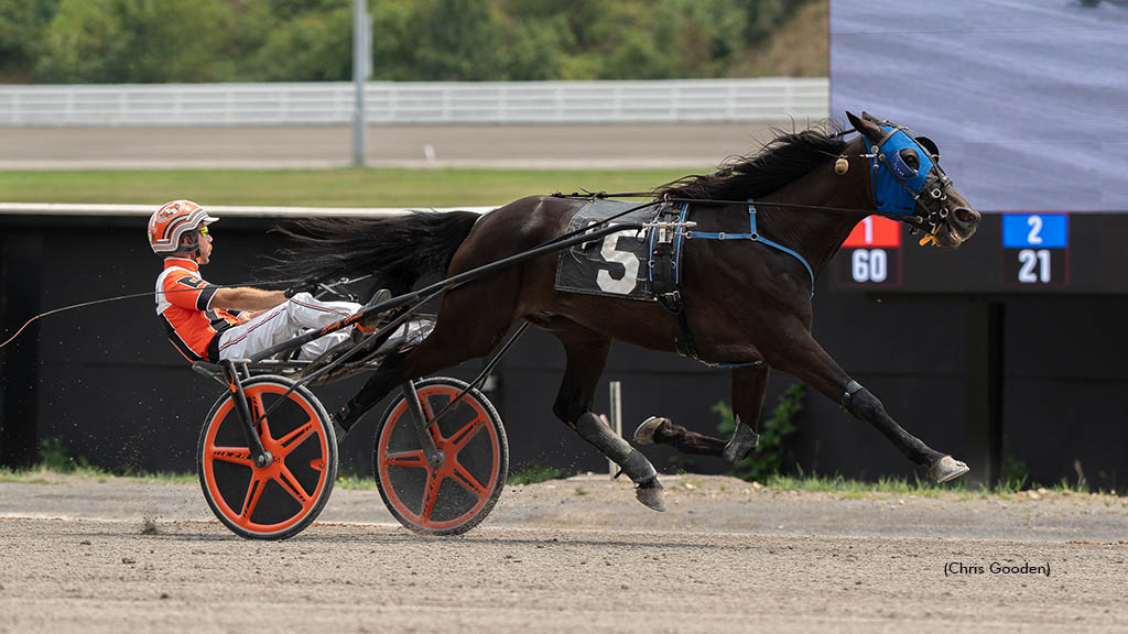 Guido Di winning at The Meadows