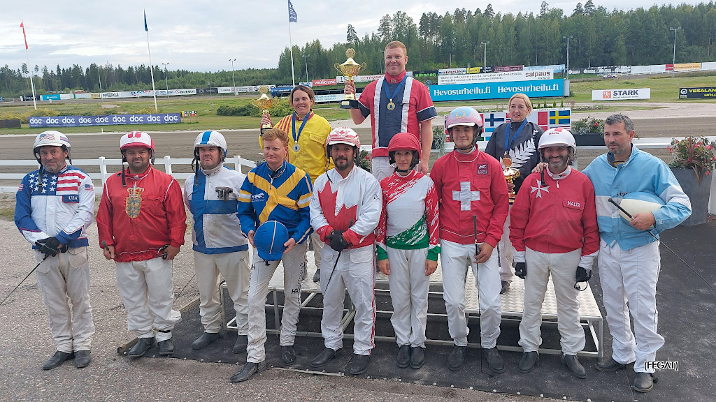2024 World Championship for Amateur Drivers podium