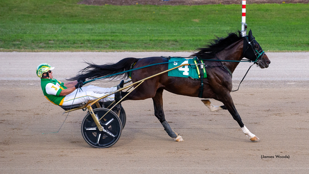 Paquet winning at Grand River Raceway