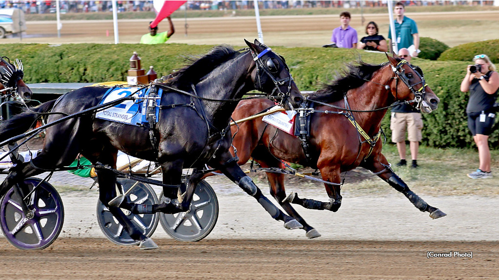 Captains Quarters winning at Delaware County Fairgrounds