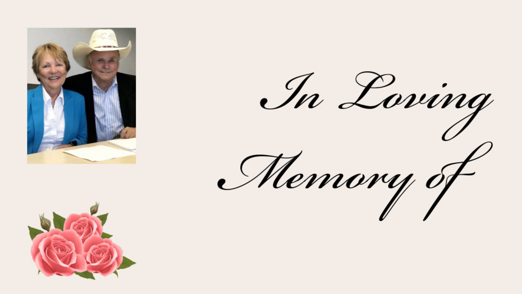In loving memory of Aurore & Gerry Legault