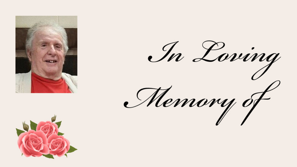 In loving memory of Bob Anderson
