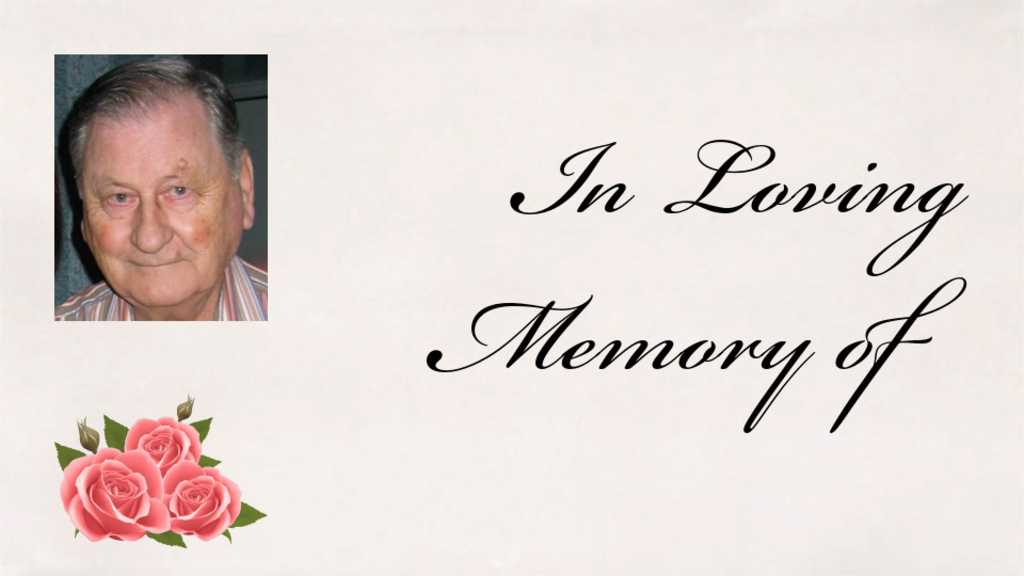In loving memory of Hans Grottke