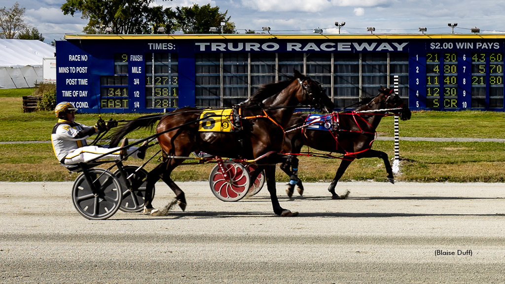 Privilege winning at Truro Raceway