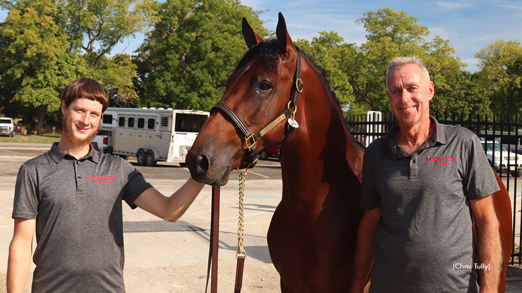 Ohio Selected Jug Sale topper Rose Run Butler as a yearling