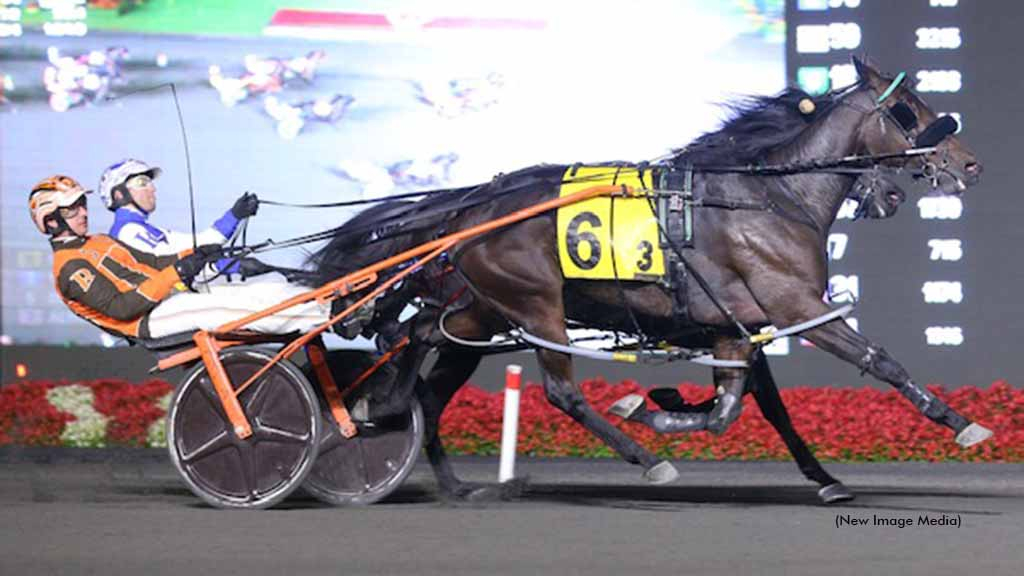 Swift Talker winning at Woodbine Mohawk Park