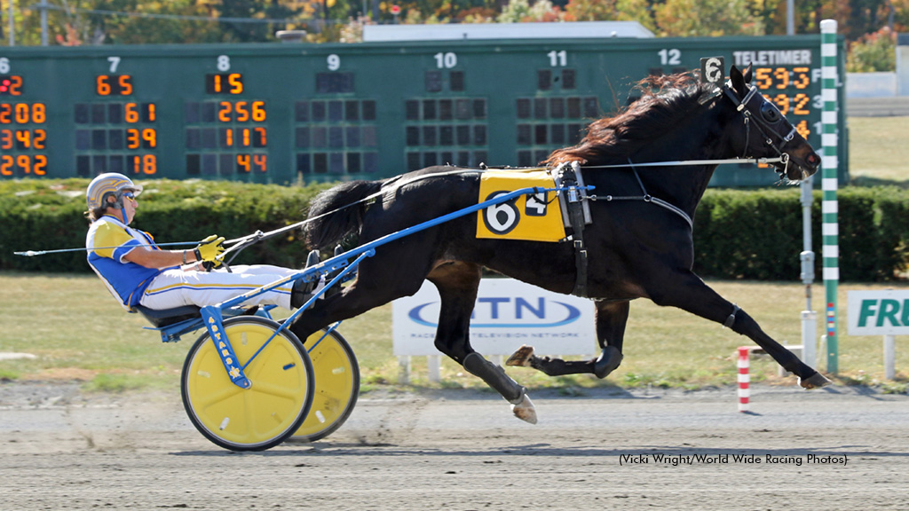 Winneress winning at Freehold Raceway