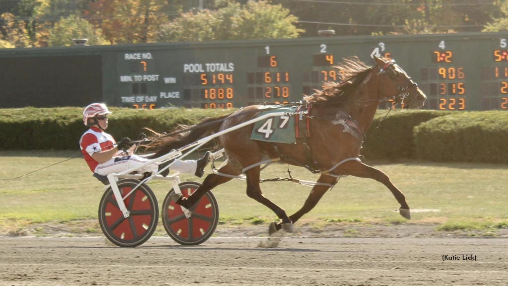 Xpert winning at Freehold Raceway