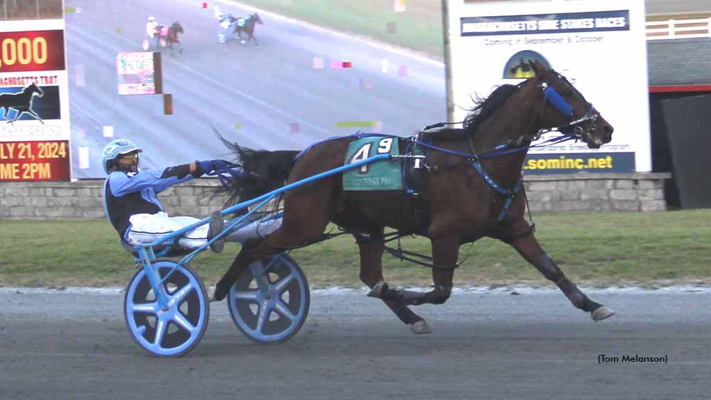 Heinikin Bythebay winning at Plainridge Park