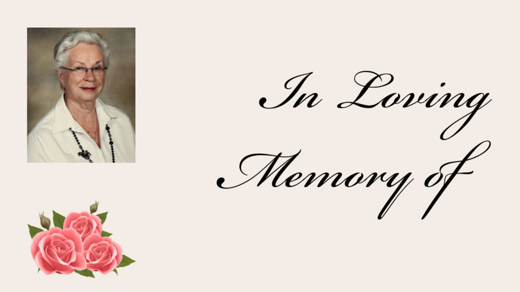 In loving memory of Lenore Armstrong