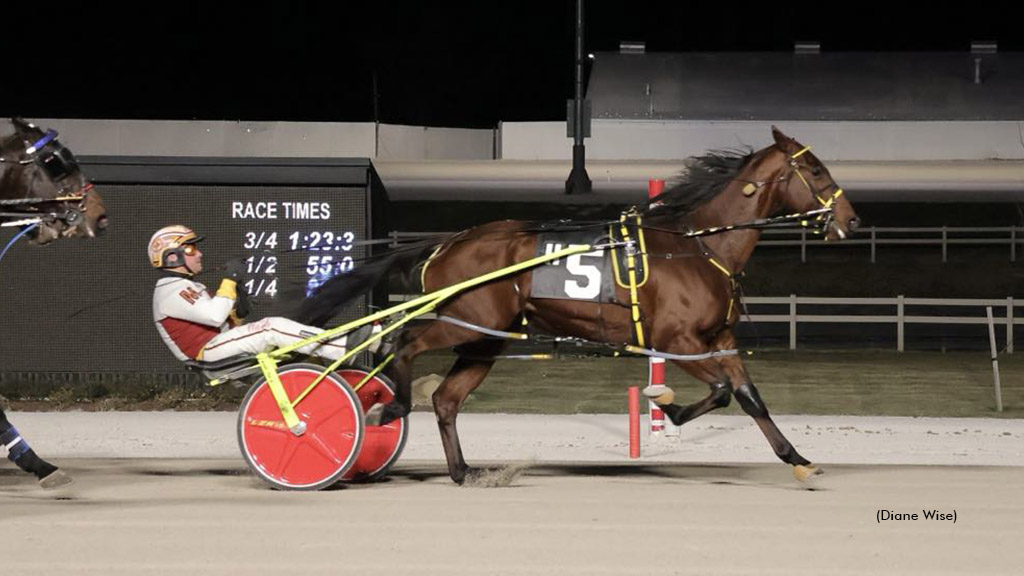 Liteningonthebeach winning at Northfield Park