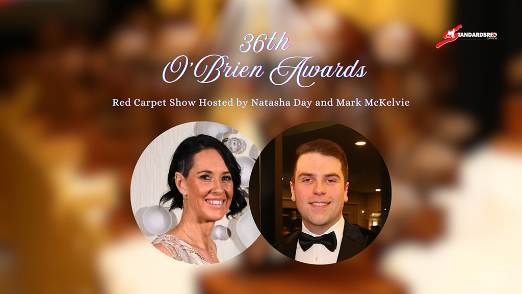 2024 O'Brien Awards Red Carpet Show hosts Natasha Day and Mark McKelvie