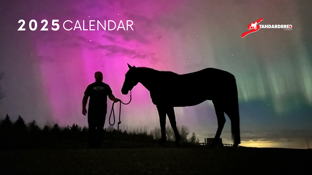 2025 Standardbred Canada Calendar Cover