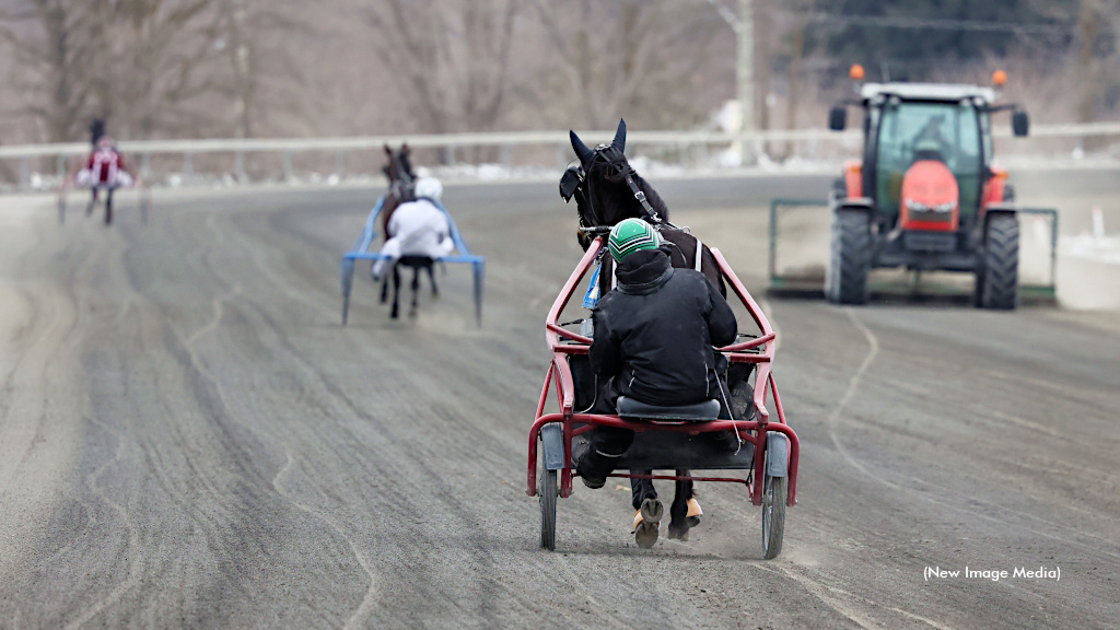 Winter training at Woodbine Mohawk Park