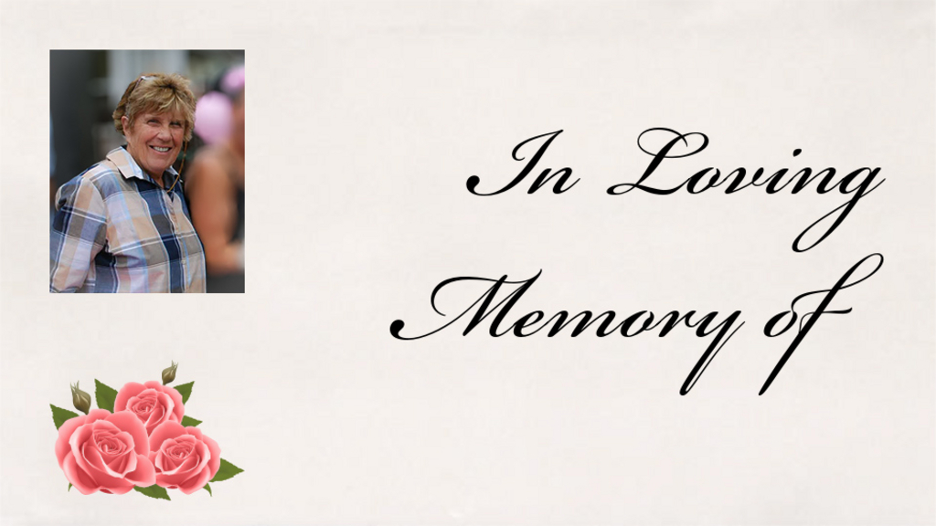 In loving memory of Jan Van Nest