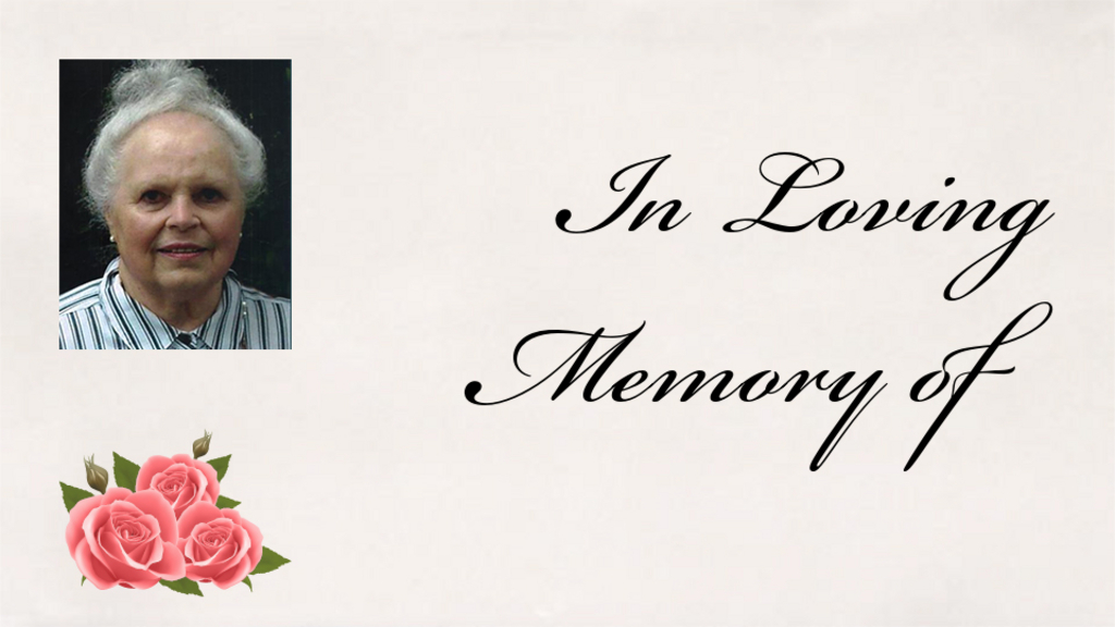 In loving memory of Louise Rioux