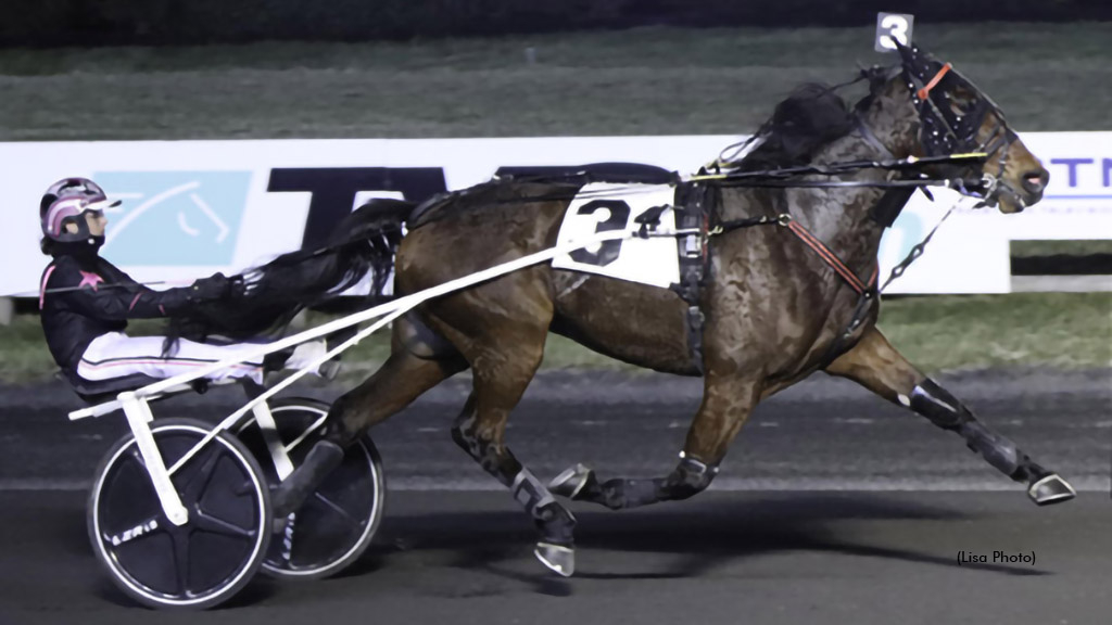 Harry Knows IR winning at Meadowlands Racetrack