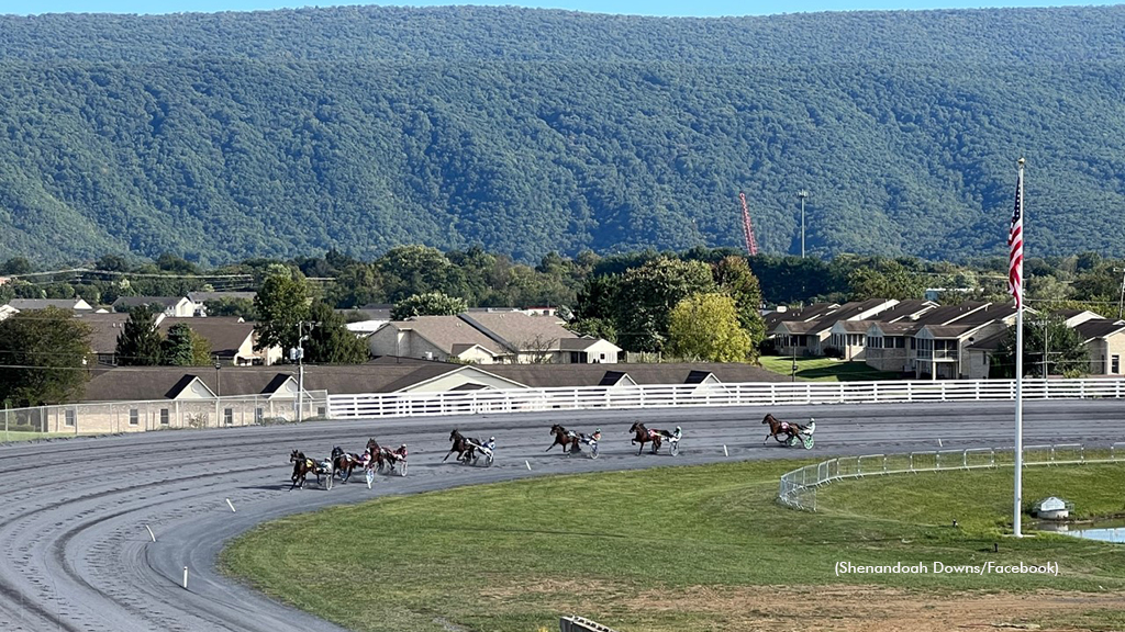 Harness racing at Shenandoah Downs