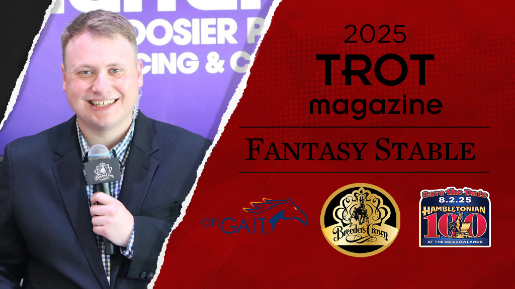 2025 TROT Magazine Fantasy Stable Expert Jacob Rheinheimer