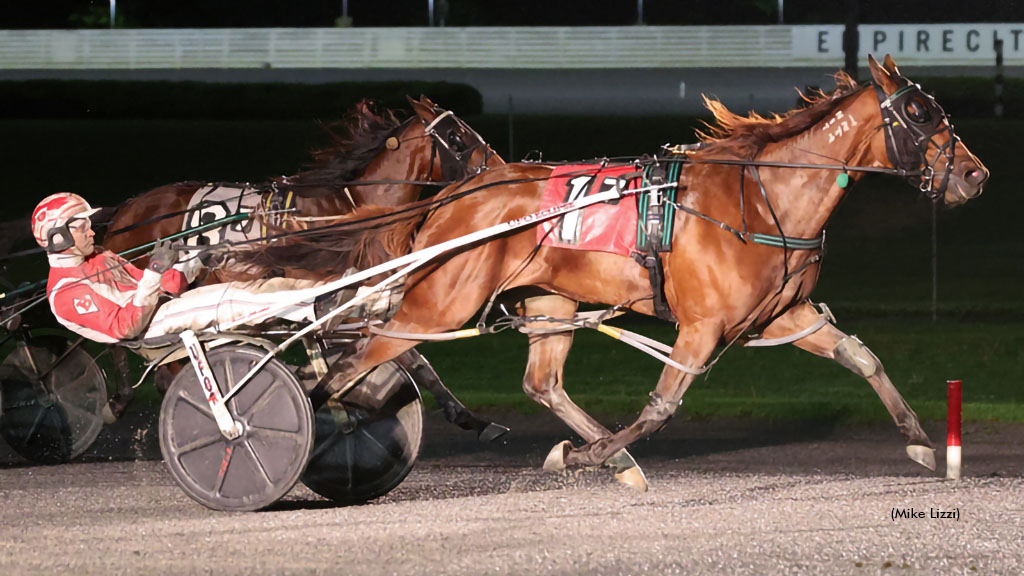Aardie B Miki N winning at Yonkers Raceway