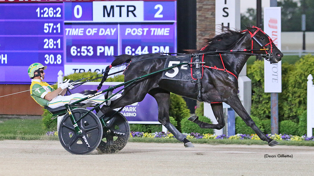 Classical Jane winning at Hoosier Park