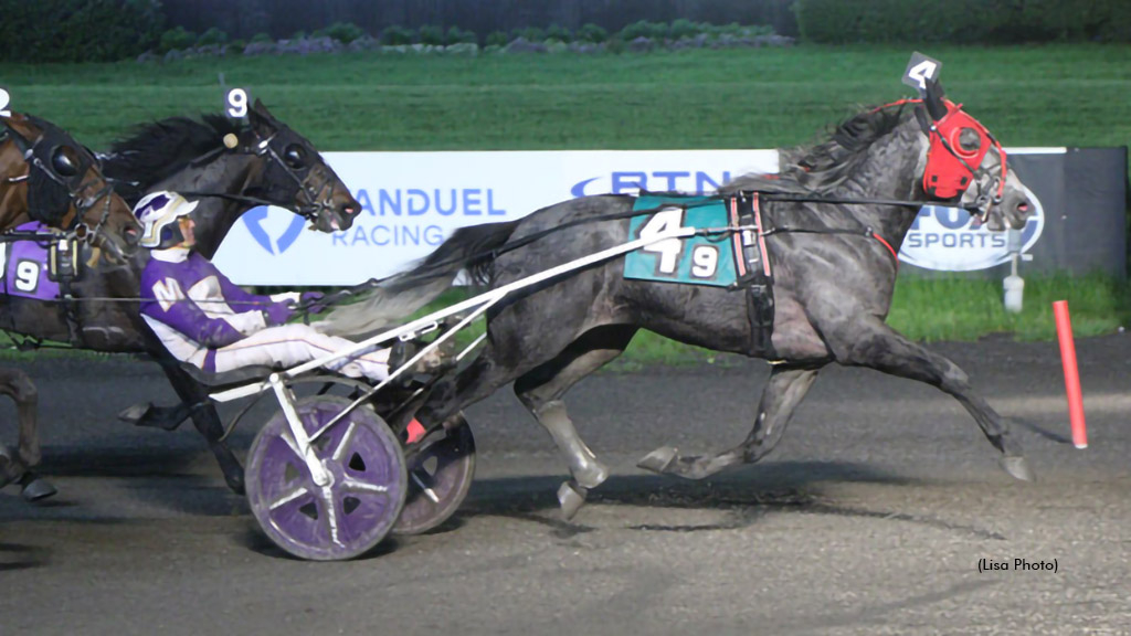 Go Ahead Makemyday winning at The Meadowlands