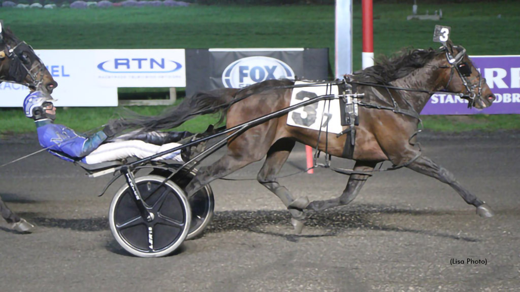 Hard Seven winning at Meadowlands Racetrack