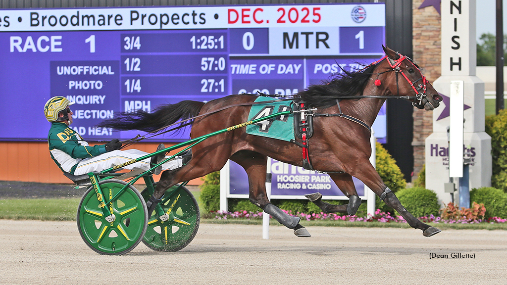 Miracle Maven winning at Hoosier Park