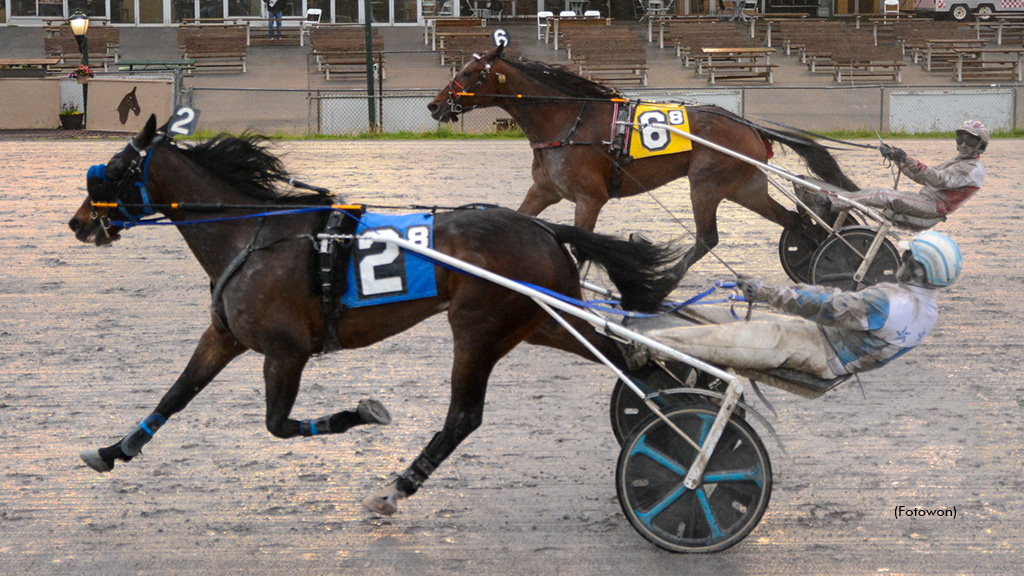 Night Star winning at Vernon Downs