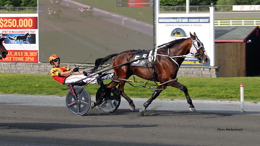 Sweet Jeff IR winning at Plainridge Park