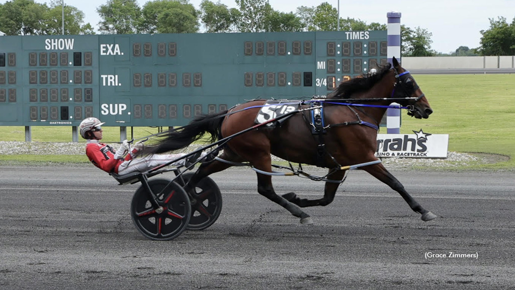Twin B Joe Fresh winning the 2025 Betsy Ross at Harrah's Philadelphia
