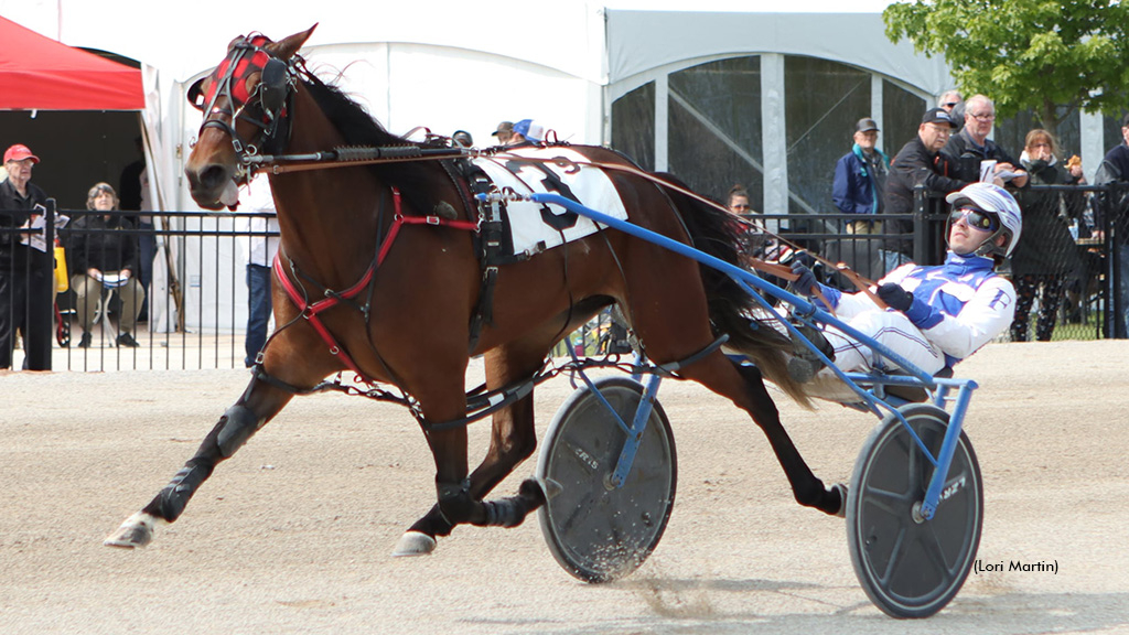 Chillinonthebeach winning at Clinton Raceway