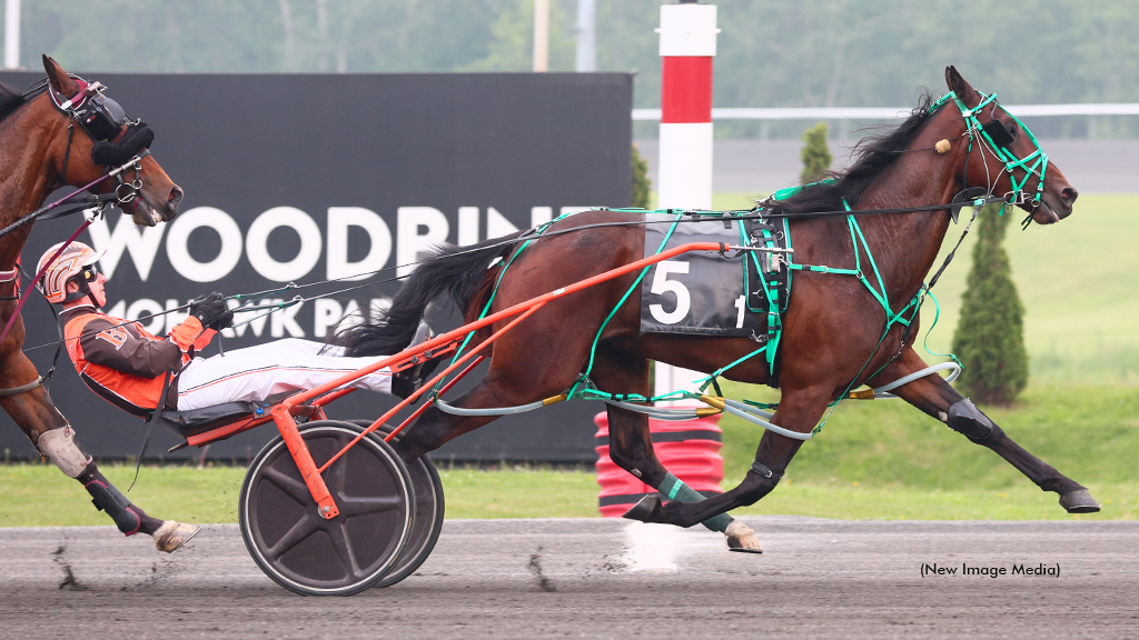 Dance Captain winning at Woodbine Mohawk Park
