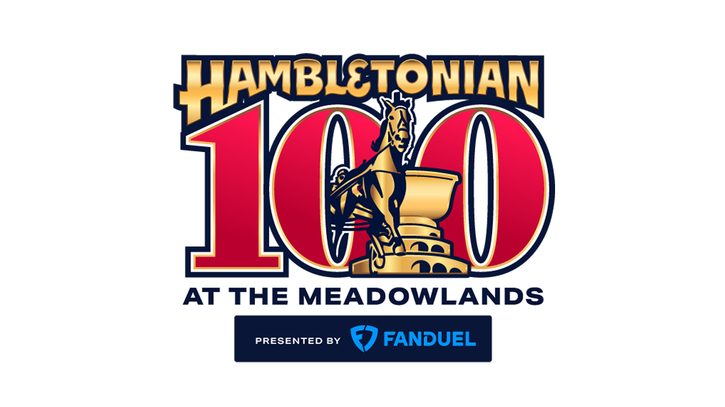 Hambletonian 100 logo with sponsor