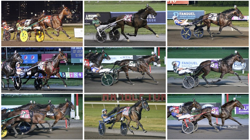 All Meadowlands stakes winners on June 28