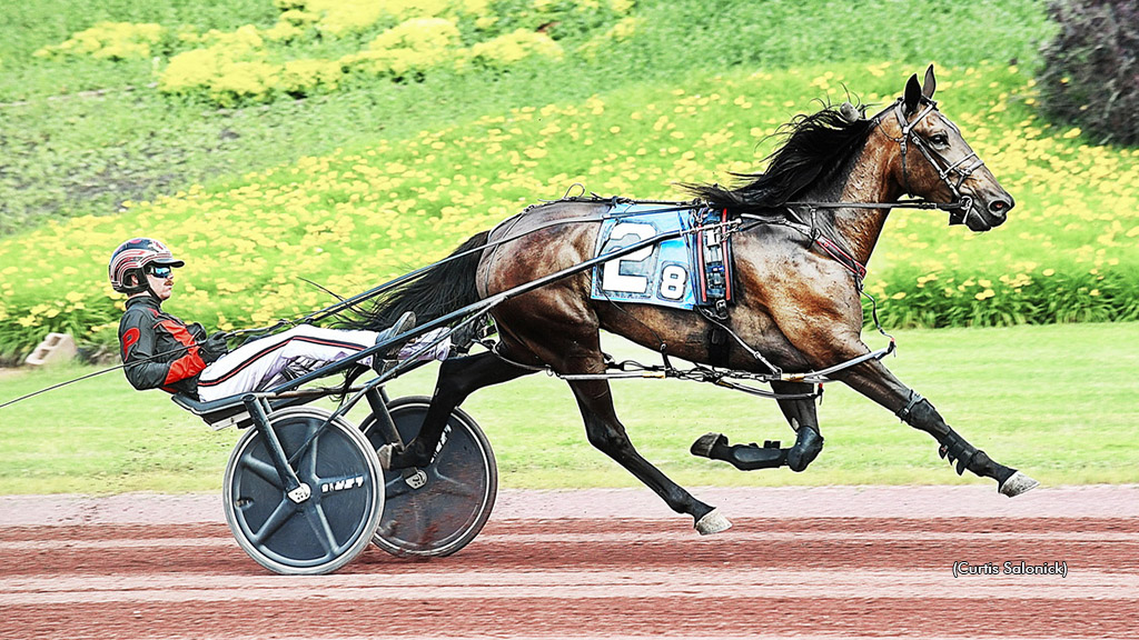 Three Times Bettor winning at Pocono Downs
