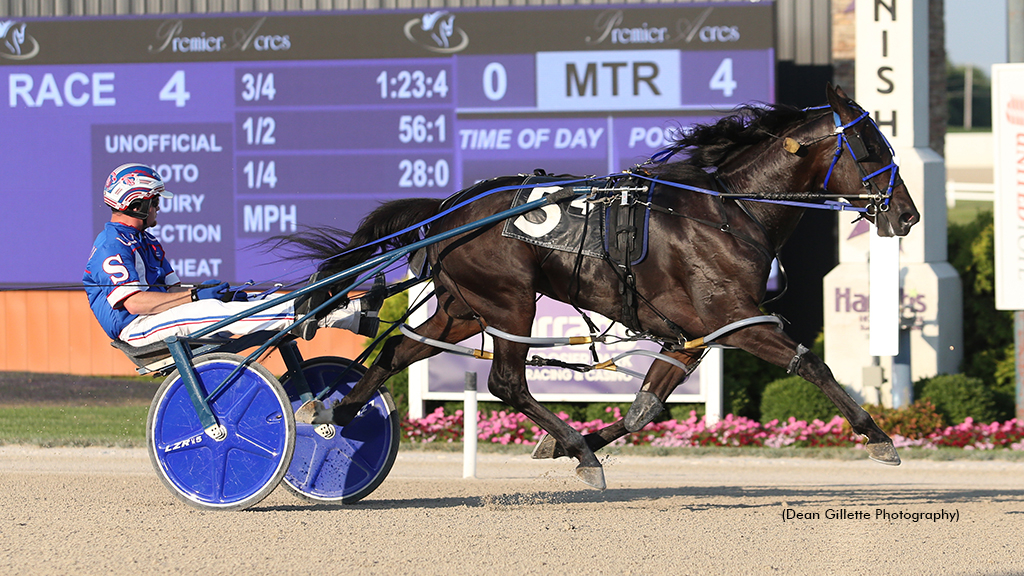 Dancingdreamer winning at Hoosier Park