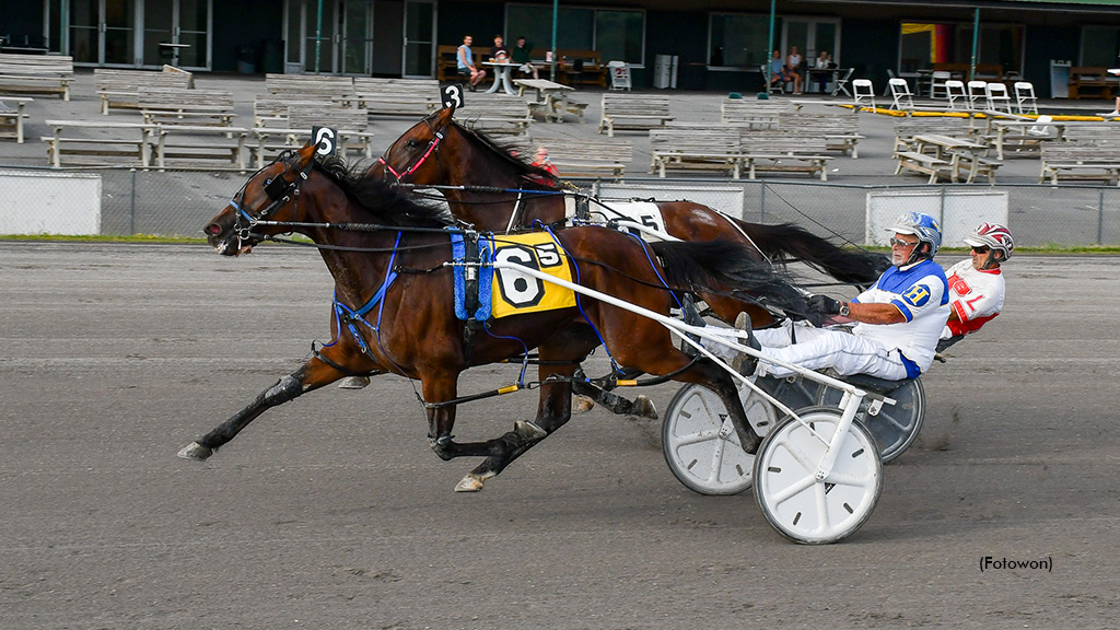 Dizzy Lizzy winning at Vernon Downs