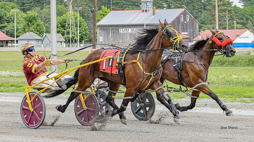 Leanne Marie winning at First Tracks Cumberland