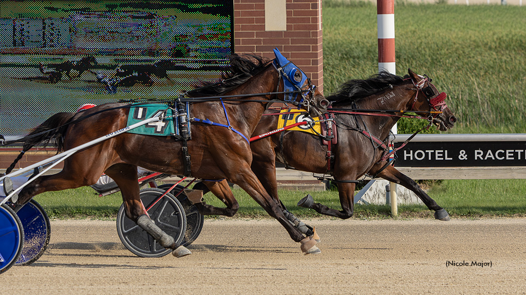 Peanutbutterfalcon winning at Running Aces