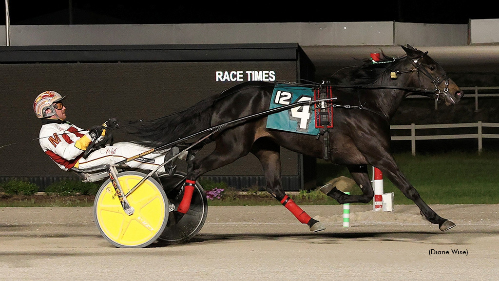 Sweet Rose winning at Northfield Park