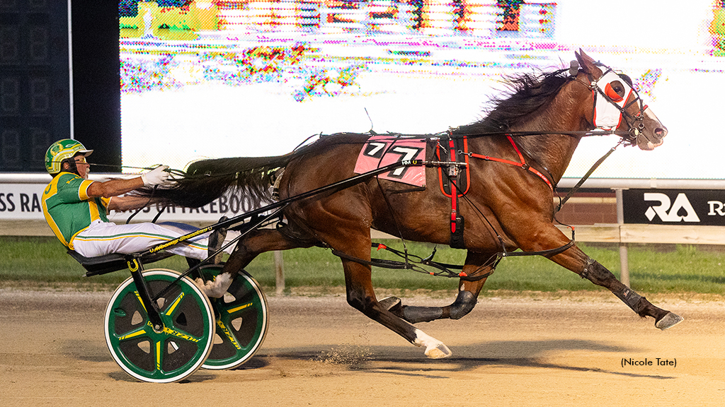 War Machine winning at Running Aces