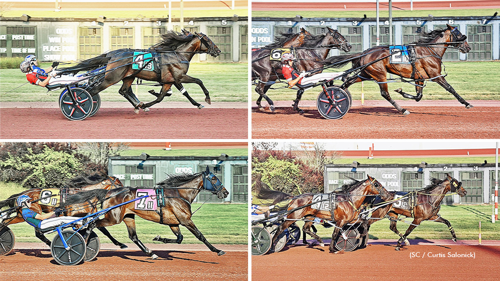 The winners of the four major stakes